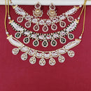 Tanish Art Jewellery Royal Pota Stone And Pearl Necklace Set