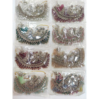 Tanish Art Jewellery Shimmering Crystal And Pearl Necklace Set