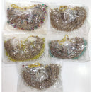 Tanish Art Jewellery Shimmering Crystal And Pearl Necklace Set