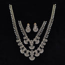 Tanish Art Jewellery Glamorous American Diamond Jewellery Combo Set
