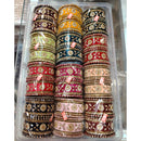 Tanish Art Jewellery Grand Austrian Stone Multi Color Traditional Bangles Set