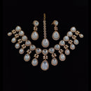 Tanish Art Jewellery Festive Ready Polki Kundan And Austrian Stone Necklace Set