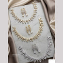 Tanish Art Jewellery Trendy American Diamond Necklace Set 