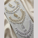 Tanish Art Jewellery Trendy American Diamond Necklace Set 
