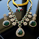 Tanish Art Jewellery Premium Pota Stone Ethnic Necklace Set