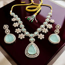 Tanish Art Jewellery Premium Pota Stone Ethnic Necklace Set