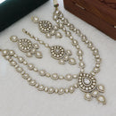 Tanish Art Jewellery Traditional Polki Kundan And Austrian Stone Necklace Set