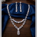 Tanish Art Jewellery Royal American Daimond Stone Necklace Set