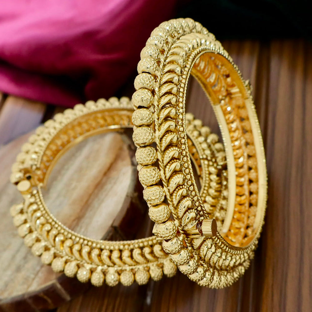 Tanish Art Jewellery Graceful Openable Bangles Set