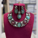 Tanish Art Jewellery Gorgeous Polki Kundan Designer Necklace Set