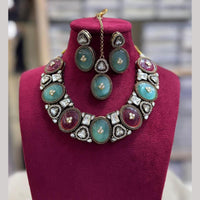 Tanish Art Jewellery Gorgeous Polki Kundan Designer Necklace Set