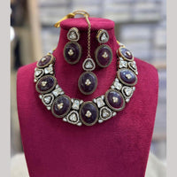 Tanish Art Jewellery Gorgeous Polki Kundan Designer Necklace Set