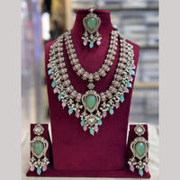 Tanish Art Jewellery Gorgeous Polki Kundan And Beads Designer Necklace Set