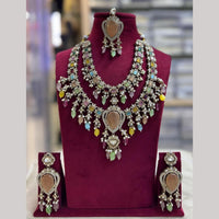 Tanish Art Jewellery Gorgeous Polki Kundan And Beads Designer Necklace Set