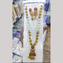 Tanish Art Jewellery Statement Pota Stone And Beads Neckalce Set