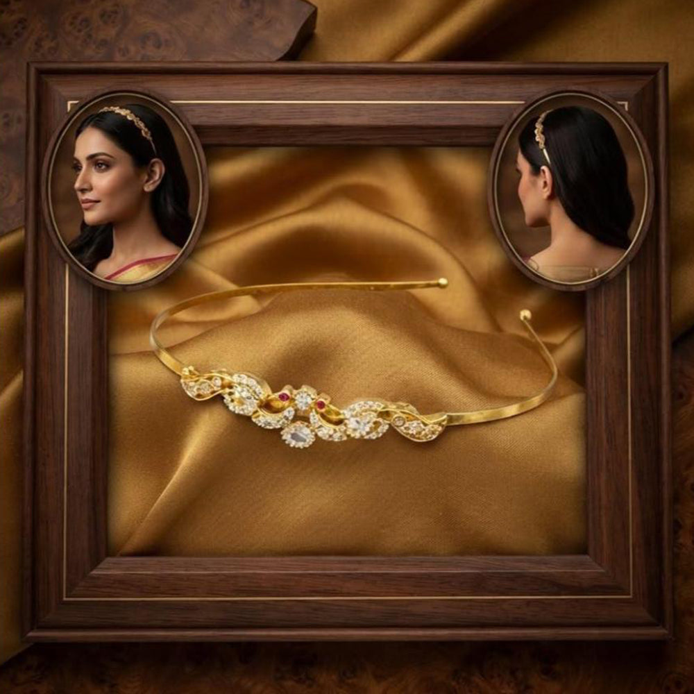 Tanish Art Jewellery Gorgeous Austrian Stone Hair Band for Women