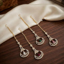 Tanish Art Jewellery Luxury American Diamond Ethnic Maangtikka