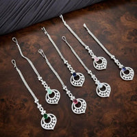 Tanish Art Jewellery Luxury American Diamond Ethnic Maangtikka