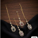 Tanish Art Jewellery Luxury American Diamond Ethnic Maangtikka