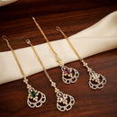 Tanish Art Jewellery Luxury American Diamond Ethnic Maangtikka