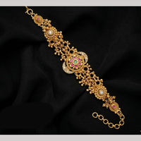 Tanish Art Jewellery Premium Pota Stone Pearl Statement Jewellery