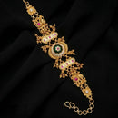 Tanish Art Jewellery Premium Pota Stone Pearl Statement Jewellery