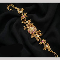 Tanish Art Jewellery Premium Pota Stone Pearl Statement Jewellery