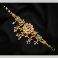 Tanish Art Jewellery Premium Pota Stone Pearl Statement Jewellery