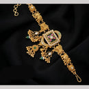 Tanish Art Jewellery Premium Pota Stone Pearl Statement Jewellery