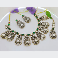 Tanish Art Jewellery Statement Pota Stone Neckalce Set
