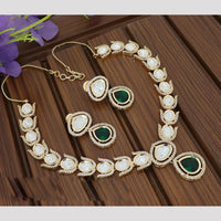 Tanish Art Jewellery Gorgeous Polki Kundan Designer Necklace Set