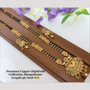 Tanish Art Jewellery Elegant Pota Stone And Beads Mangalsutra Set