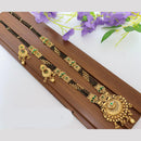 Tanish Art Jewellery Elegant Pota Stone And Beads Mangalsutra Set