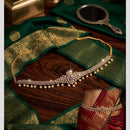 Tanish Art Jewellery Timeless Pota Stone And Pearls Kamarbandh