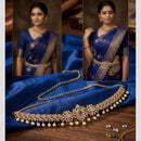 Tanish Art Jewellery Timeless Pota Stone And Pearls Kamarbandh