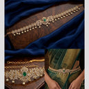 Tanish Art Jewellery Timeless Pota Stone And Pearls Kamarbandh