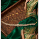 Tanish Art Jewellery Timeless Pota Stone And Pearls Kamarbandh