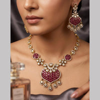 Tanish Art Jewellery Classic Polki Kundan Designer Necklace Set