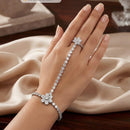 Tanish Art Jewellery Royal American Diamond Hath Panja