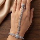 Tanish Art Jewellery Royal American Diamond Hath Panja