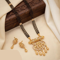 Tanish Art Jewellery Elegant Austrian Stone And Beads Mangalsutra Set