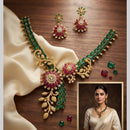 Tanish Art Jewellery Designer American Daimond Necklace Set