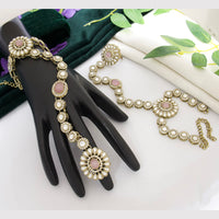 Tanish Art Jewellery Royal Pota Stone Hath Panja