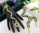 Tanish Art Jewellery Royal Pota Stone Hath Panja