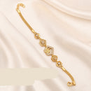 Tanish Art Jewellery Premium Austrian Stone Statement Bracelet 