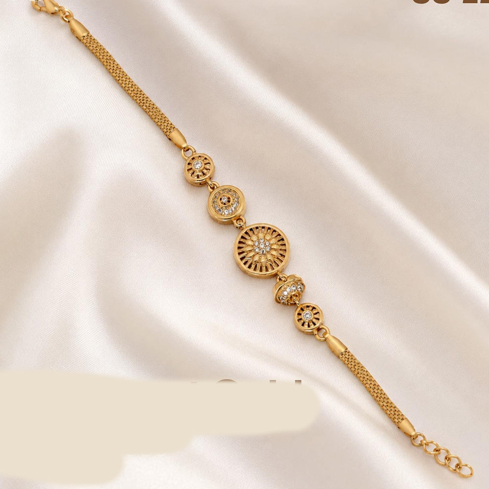 Tanish Art Jewellery Premium Austrian Stone Statement Bracelet 
