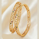 Tanish Art Jewellery Graceful Pota Stone Traditional Bangles Set