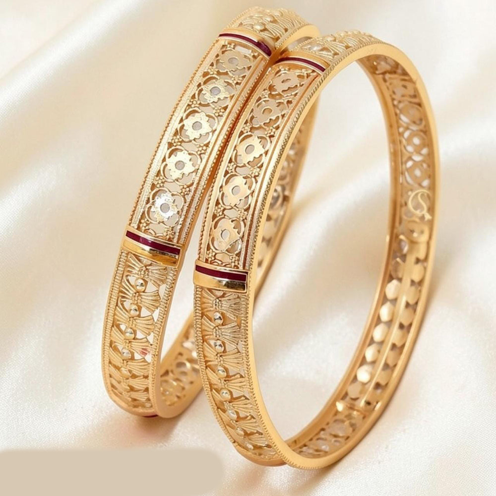 Tanish Art Jewellery Luxury Meenakari Bangles Set