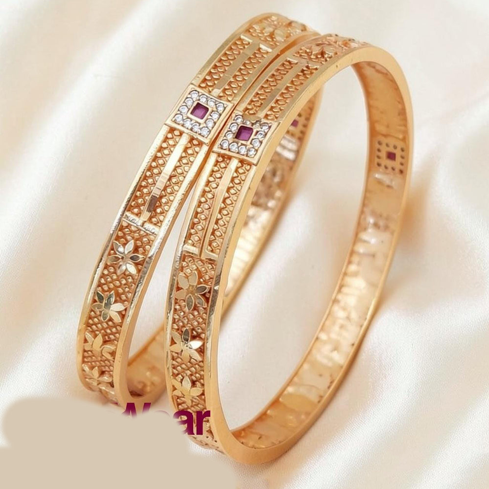 Tanish Art Jewellery Graceful Austrian Stone Bangles Set