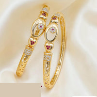 Tanish Art Jewellery Graceful Austrian Stone Bangles Set